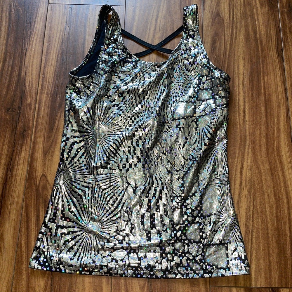 Metallic Active Top - Picture 4 of 6
